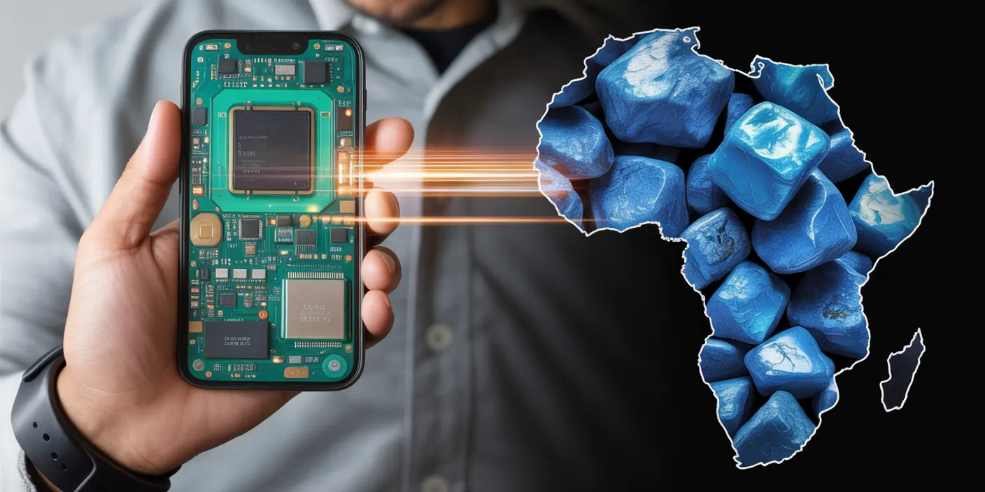 Cobalt mineral from African mines used in smartphone and technology production